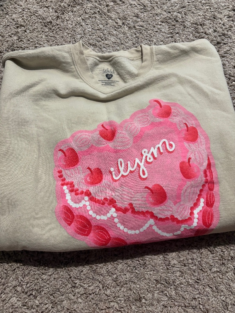 Talulah crewneck sweatshirt